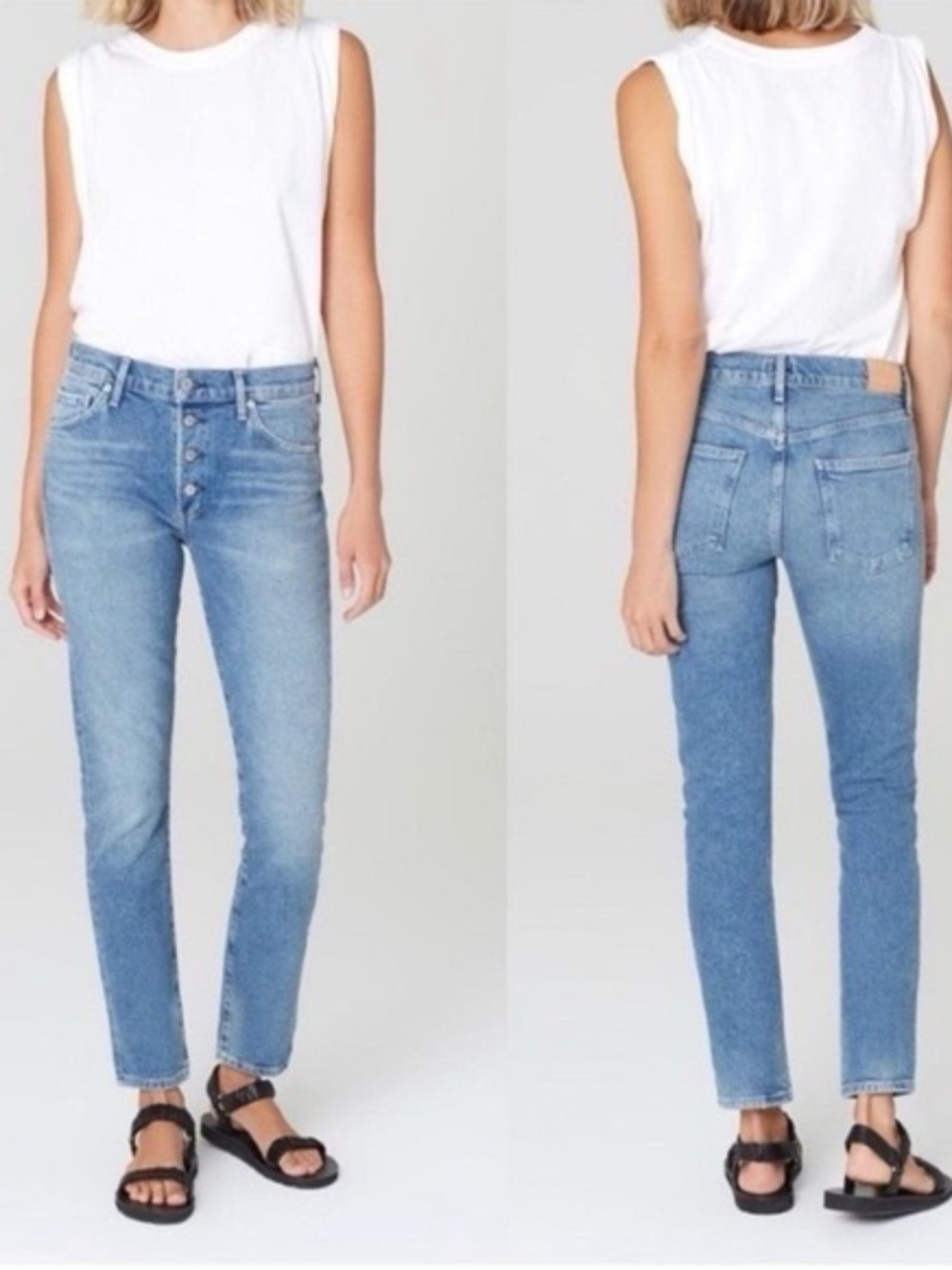 Citizens Of Humanity Women’s Midrise Straight Jeans — Skyla